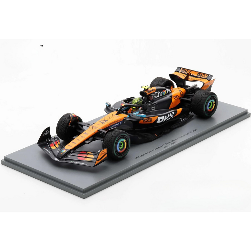 Spark Models F1 McLaren F1 No.4 McLaren Formula 1 Team - Winner Australian GP 2025 - Lando Norris 1/18 Scale Model