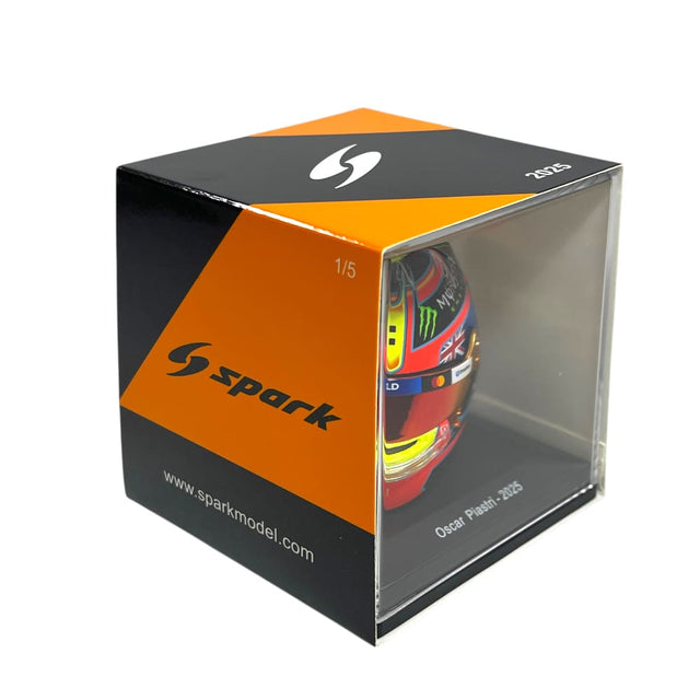 Spark Models F1 McLaren F1 Team - Oscar Piastri - 2025 Mini Replica Helmet 1/5 Scale Model
