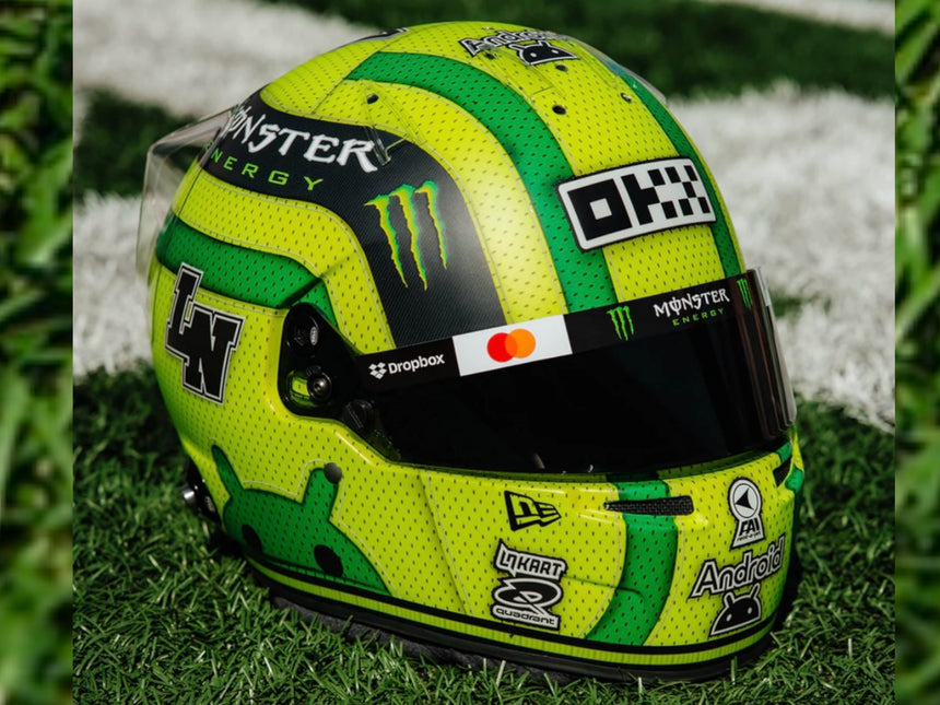 Spark Models F1 McLaren F 1 Team - Lando Norris - US GP 2025 1/5 Scale Mini Replica Helmet