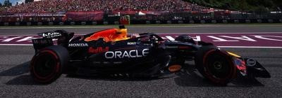 Spark Models F1 Red Bull Racing RB21 No.1 Oracle Red Bull Racing - Winner Emilia-Romagna GP 2025 - RB 400 Races - Max Verstappen 1/43 Scale