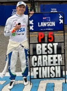 Spark Models Racing Bulls VCARB 02 No.30 Visa Cash App Racing Bulls 5th Azerbaijan GP 2025 Liam Lawson 1/43 Scale Model