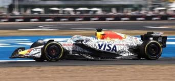Spark Models F1 Racing Bulls VCARB 02 No.6 Visa Cash App Racing Bulls F1 Team - British GP 2025 - Isack Hadjar 1/43 Scale