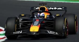 Spark Models Red Bull Racing RB21 No.1 Oracle Red Bull Racing Winner Italian GP 2025 Max Vestappen - Oracle 50 Wins 1/43 Scale Model