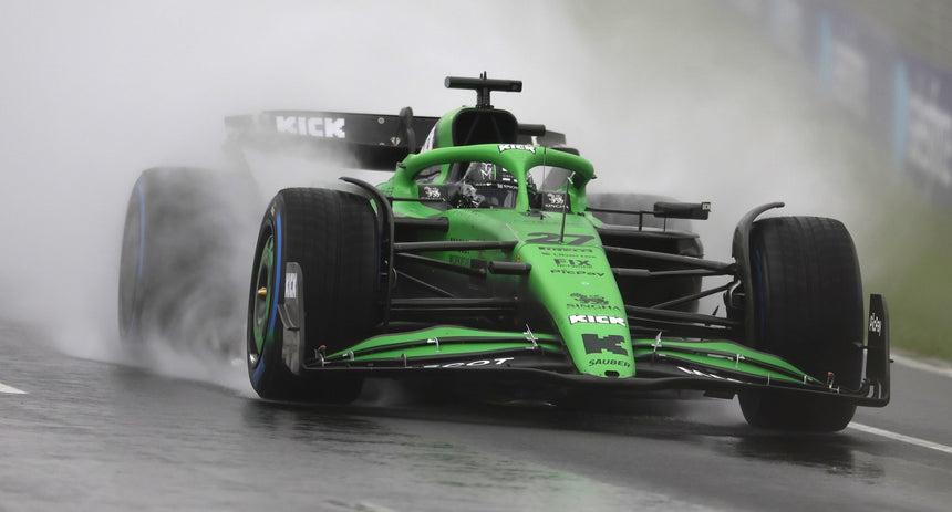 Spark Models F1 Kick Sauber F1 No.27 Stake F1 Team Kick Sauber - 3rd British GP 2025 - Nico Hulkenberg 1/43 Scale