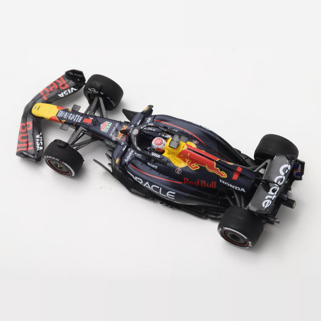 Spark Models F1 Oracle Red Bull Racing RB21 No.1 Winner Las Vegas GP 2025 - Max Verstappen - (with pit board) 1/43 Scale Model