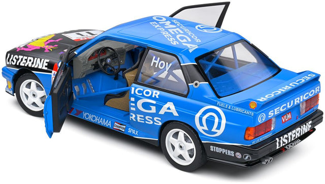 Solido BMW E30 M3 Blue BTCC 1991 1/18 Scale Model