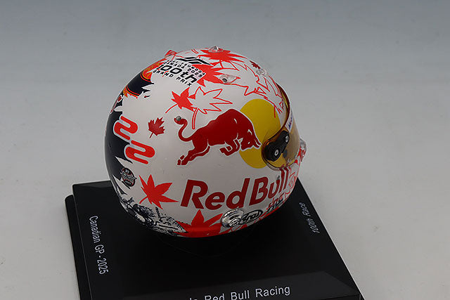 Spark Models F1 Oracle Red Bull Racing Formula One Team - Yuki Tsunoda - 2025 Mini Replica Helmet Model 1/5 Scale