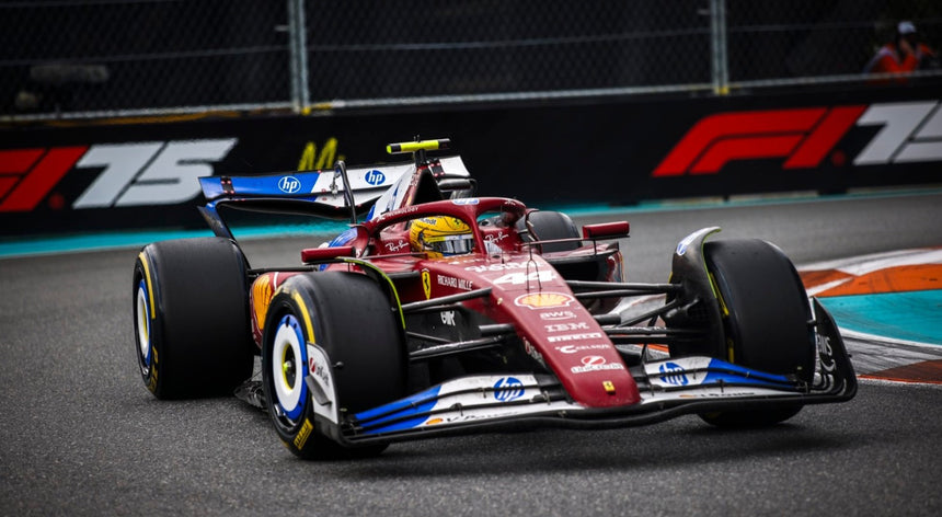 LookSmart F1 Ferrari F1 SF-25 Miami GP 2025 - Lewis Hamilton 1/43 Scale