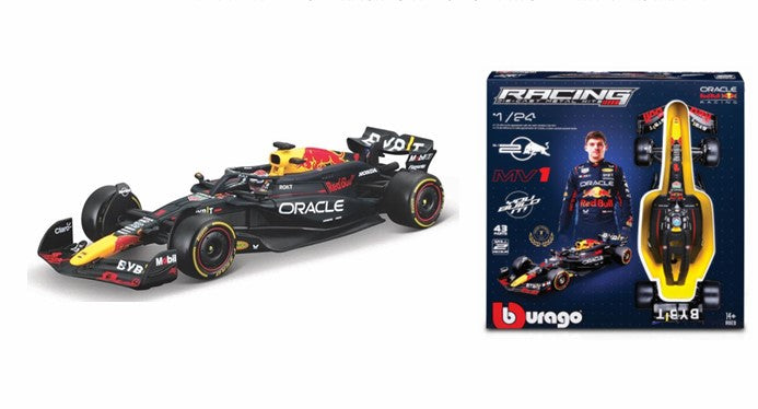 Bburago F1 Red Bull Racing RB20 2024 Model Kit Max Verstappen 1/24 Scale Model