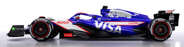 Spark Models Visa Cash App RB Formula One Team VCARB 01 No.22 2024 - Yuki Tsunoda 1/64 Scale Model