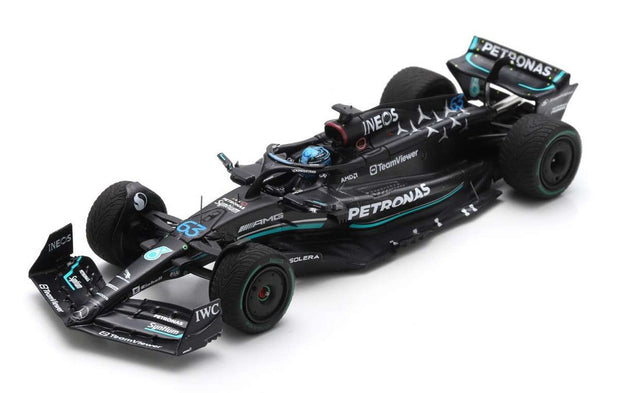 Spark Models F1 Mercedes F1 Team - AMG Petronas F1 W14 E Performance No.63 Mercedes-AMG Petronas Formula One Team 5th Monaco GP 2023 - George Russell 1/43 Scale Model