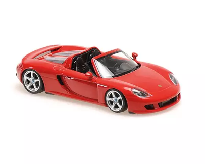 Maxichamps Porsche Carrera GT 2003 Red 1/43 Scale