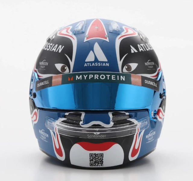 Spark Models F1 Williams Racing - Alexander Albon - Chinese GP 2025 1/5 Scale Mini Replica Helmet