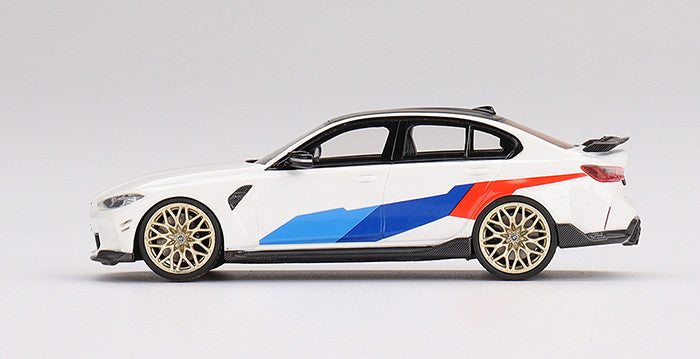 TSM BMW M3 M-Performance (G80) Alpine White 1/43 Scale Model Car