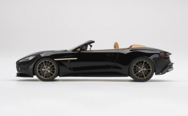 TSM Aston Martin Vanquish Zagato Volante Scorching Black 1/18 Scale Model Car