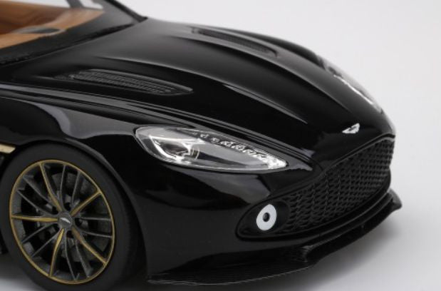 TSM Aston Martin Vanquish Zagato Volante Scorching Black 1/18 Scale Model Car