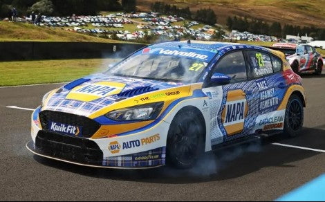 Spark Models NAPA Racing UK No.116 Ford Focus BTCC - Knockhill BTCC - Ashley Sutton 1/43 Scale