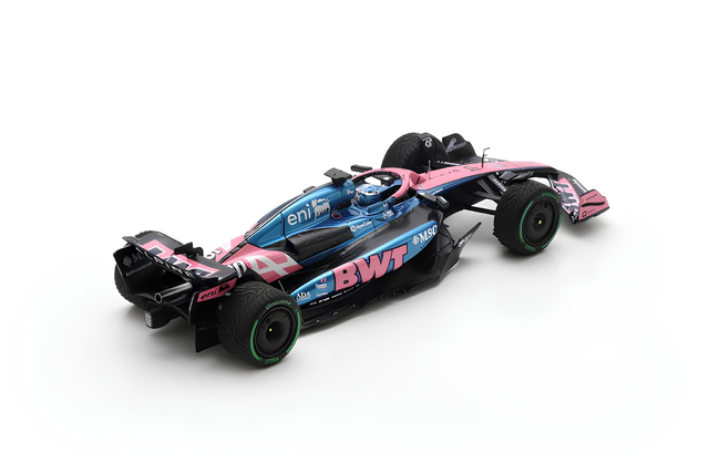 Spark Models F1 Alpine A525 No.10 BWT Alpine F1 Team - 6th British GP 2025 - Pierre Gasly 1/43 Scale
