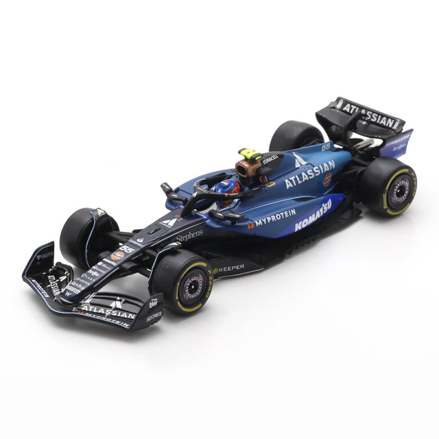 Spark Models F1 Williams FW47 No.55 Williams Racing - Chinese GP 2025 - Carlos Sainz 1/64 Scale
