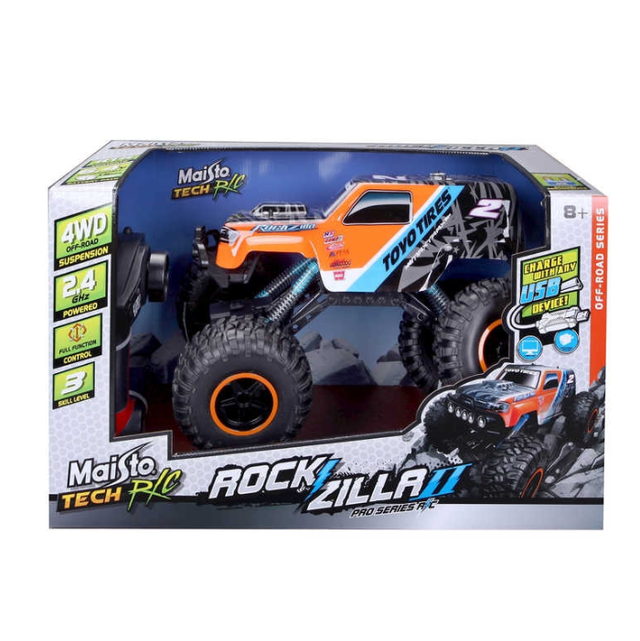 Maisto Rock Crawler Rockzilla 2 RC Remote Control
