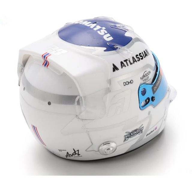Spark Models F1 Atlassian Williams F1 Team - Alex Albon - 2026 1/5 Scale Mini Replica Helmet
