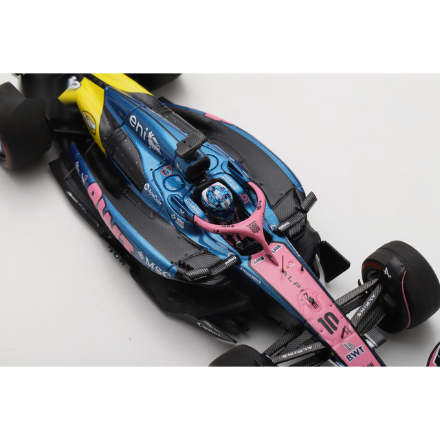 Spark Models F1 Alpine A525 No.10 BWT Alpine F1 Team - US GP 2025 - Pierre Gasly 1/43 Scale Model
