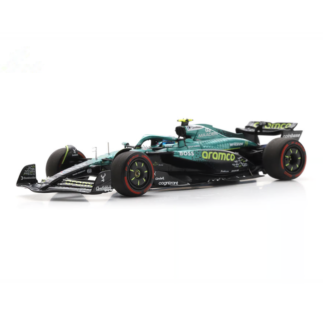 Spark Models F1 Aston Martin F1 AMR25 No.14 Aston Martin Aramco F1 Team - US GP 2025 - Fernando Alonso 1/43 Scale Model