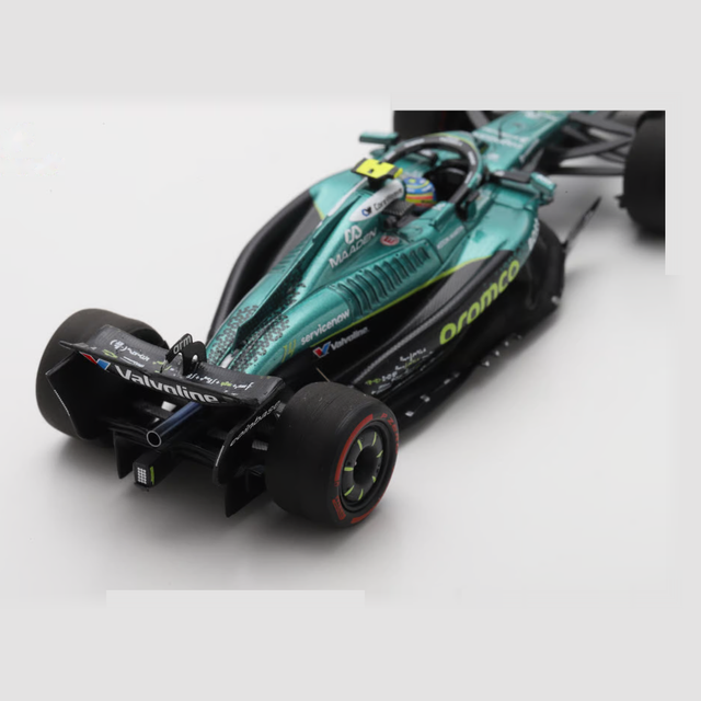 Spark Models F1 Aston Martin F1 AMR25 No.14 Aston Martin Aramco F1 Team - US GP 2025 - Fernando Alonso 1/43 Scale Model