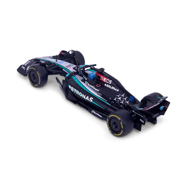 Bburago F1 Mercedes F1 AMG W15 2024 With Helmet - George Russell 1/43 Scale Model