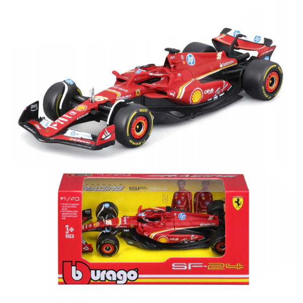 Bburago F1 2024 Ferrari F1 Team SF-24 - Charles Leclerc 1/43 Scale Model