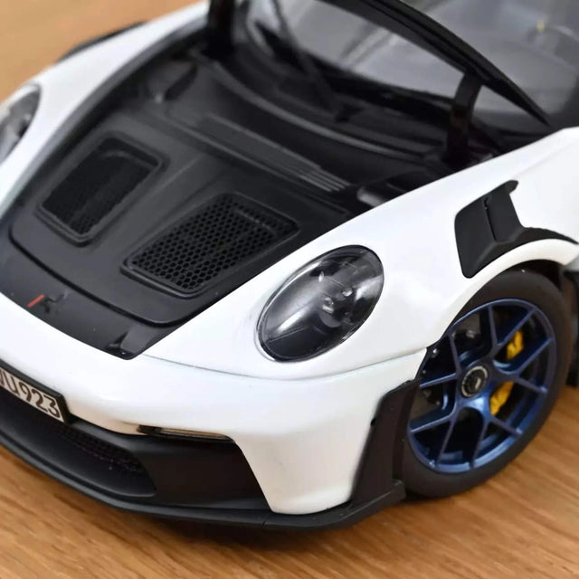 Norev Porsche 911 GT3 RS Weissach Pack White 1/18 Scale Model