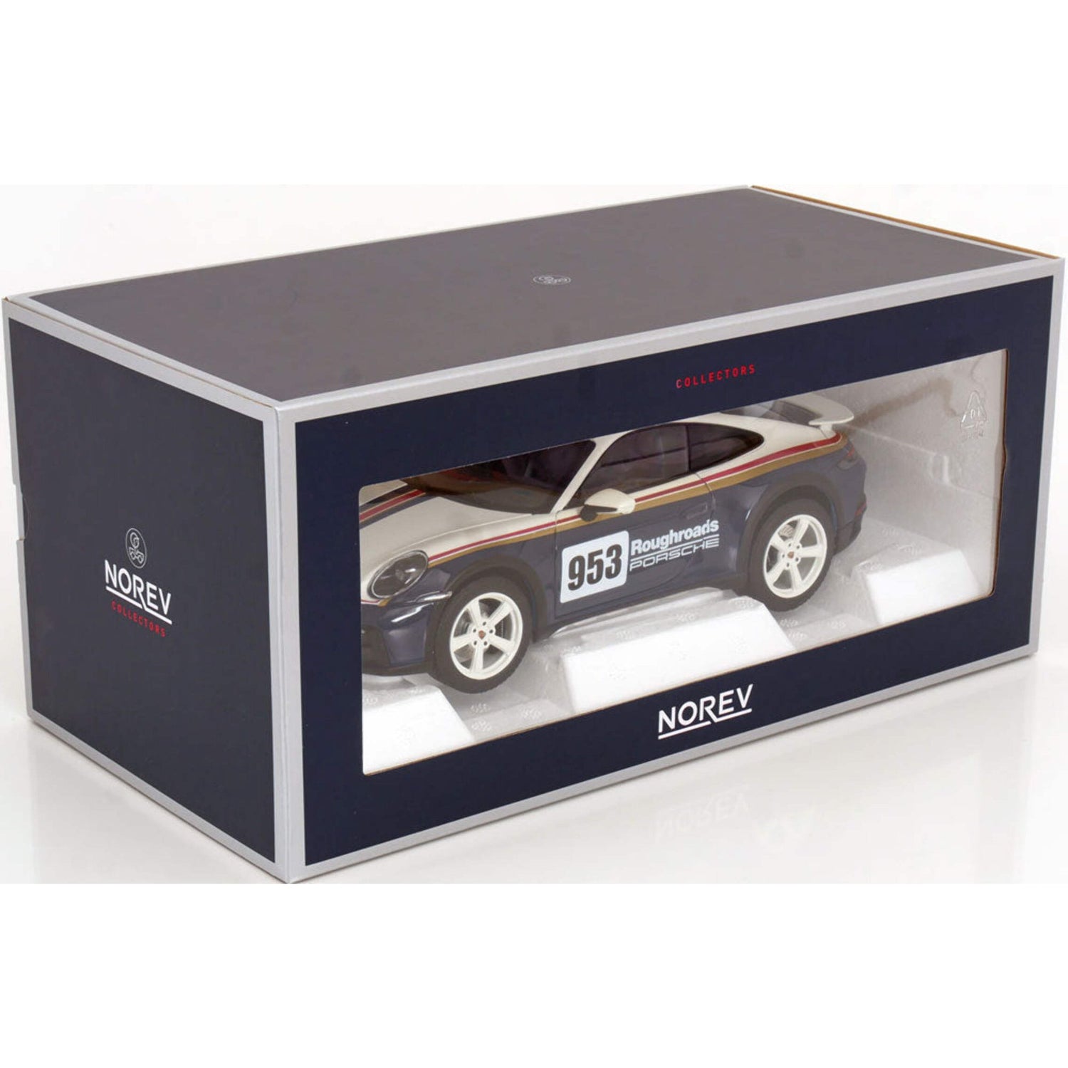 Norev Porsche 911 Dakar Roughroads 2023 1/18 Scale Model