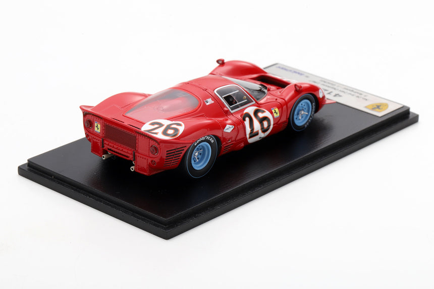 LookSmart Ferrari 412P No.26 3rd Daytona 24H 1967 - Pedro Rodriguez Jean Guichet 1/43 Scale Model