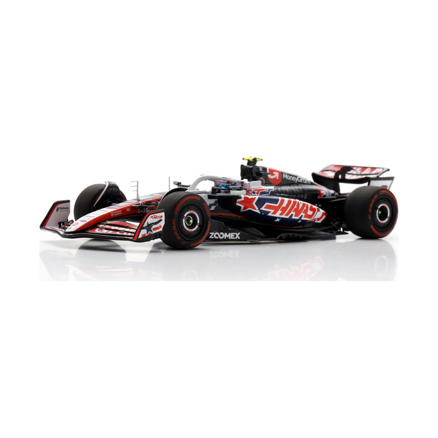 Spark Models F1 Haas VF-25 No.87 MoneyGram Haas F1 Team - US GP 2025 - Oliver Bearman 1/43 Scale Model