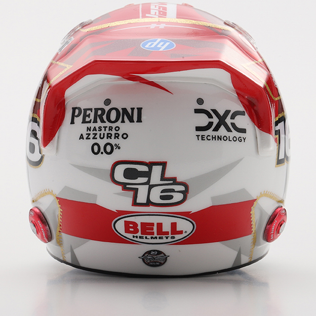 LookSmart F1 Charles Leclerc – Scuderia Ferrari HP La Vegas GP 2025 1/5 Scale Mini Replica Helmet