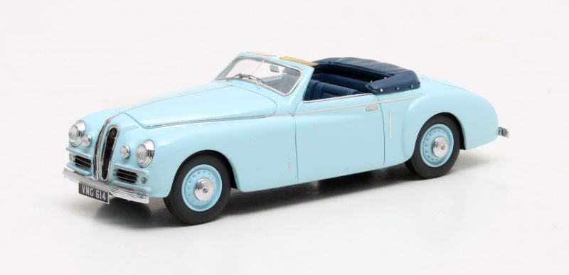 Matrix Bristol 400 DHC Pininfarina Blue 1948 1/43 Scale