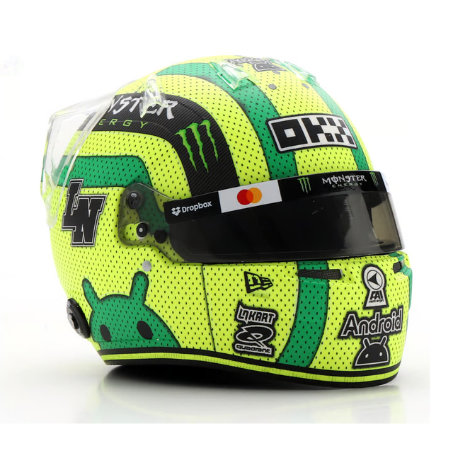 Spark Models F1 McLaren F1 Team - Lando Norris - US GP 2025 1/5 Scale Mini Replica Helmet