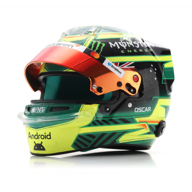 Spark Models F1 McLaren Mastercard F1 Team - Oscar Piastri - Australian GP 2026 1/5 Scale Mini Replica Helmet