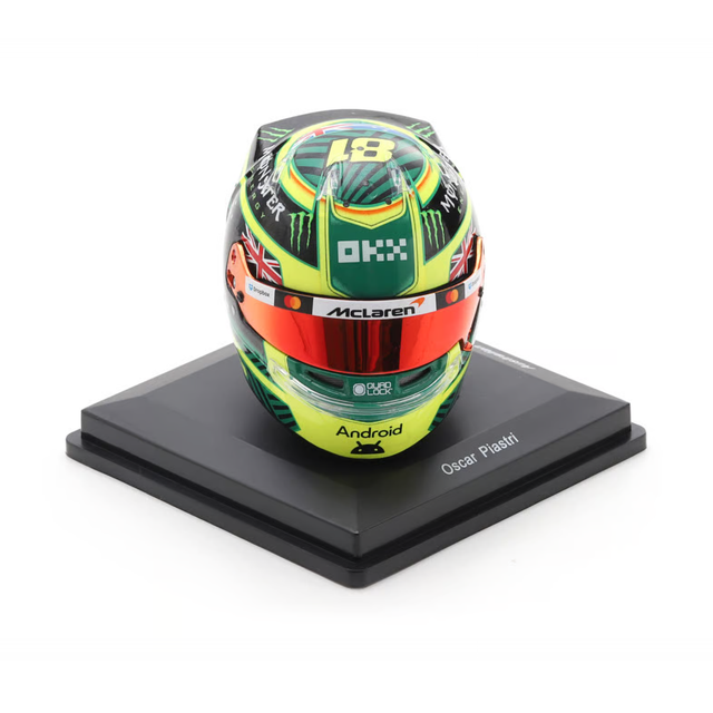 Spark Models F1 McLaren Mastercard F1 Team - Oscar Piastri - Australian GP 2026 1/5 Scale Mini Replica Helmet