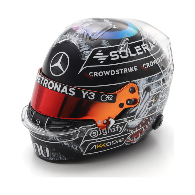 Spark Models F1 Mercedes-AMG PETRONAS F1 Team Helmet Japanese GP 2026 -George Russell 1/5 Scale Model