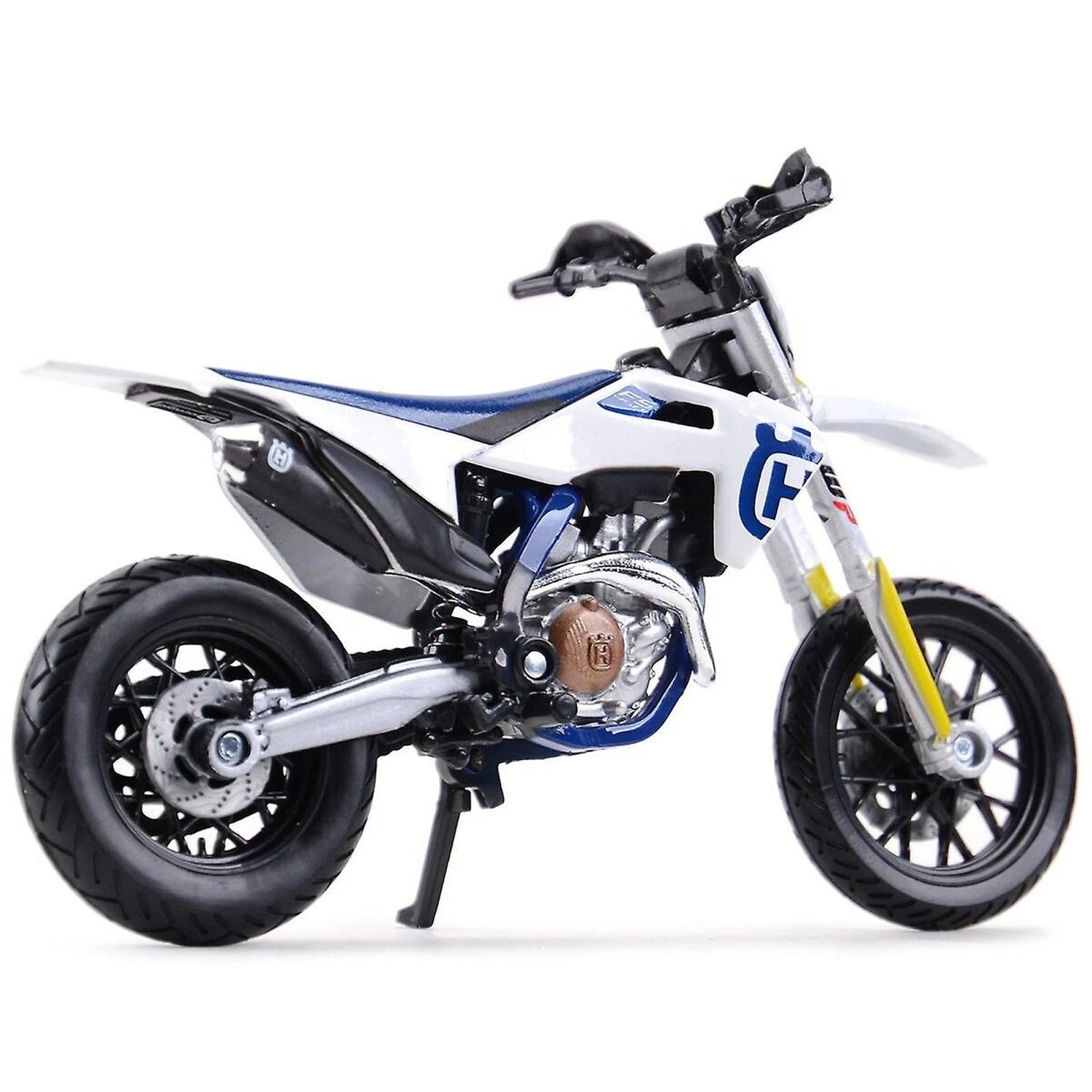Bburago Husqvarna FS 450 Supermoto Toy Bike 1/18 Scale Model
