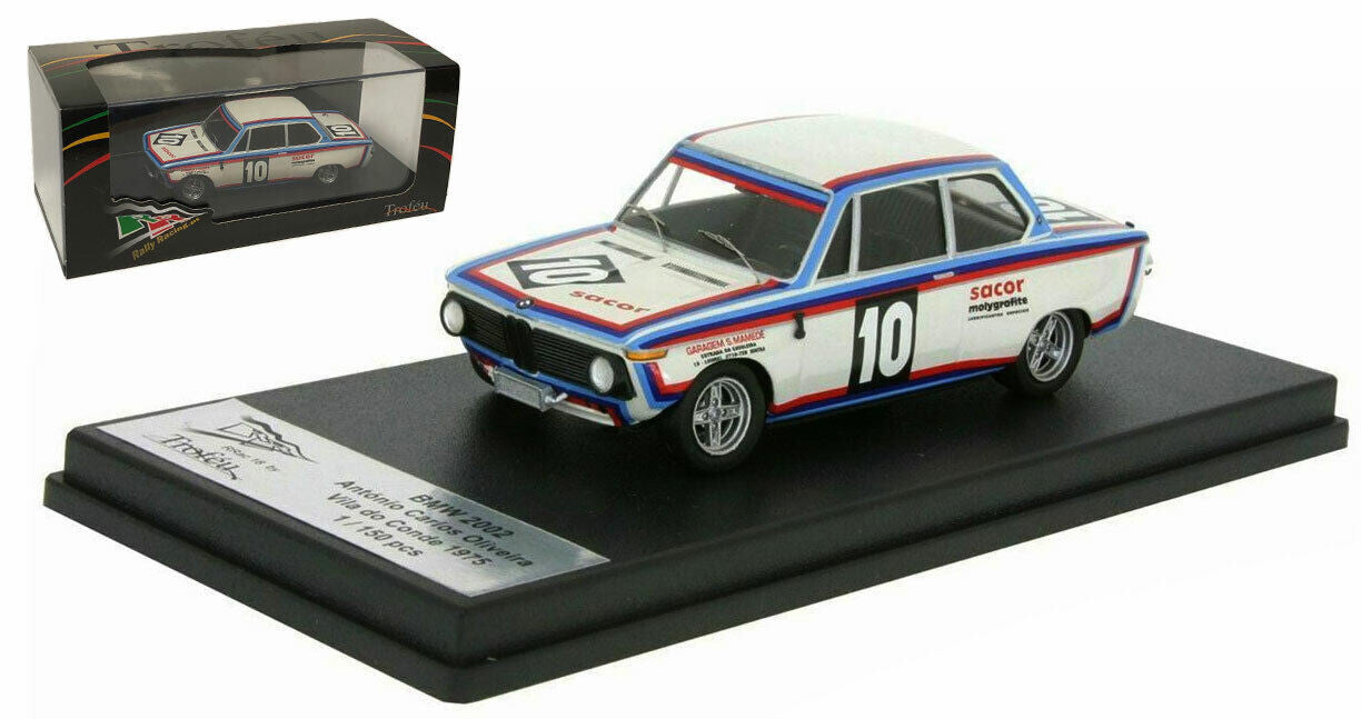 Trofeu BMW 2002 Vila do Conde 1975 Raul Esperto 1/43 Scale
