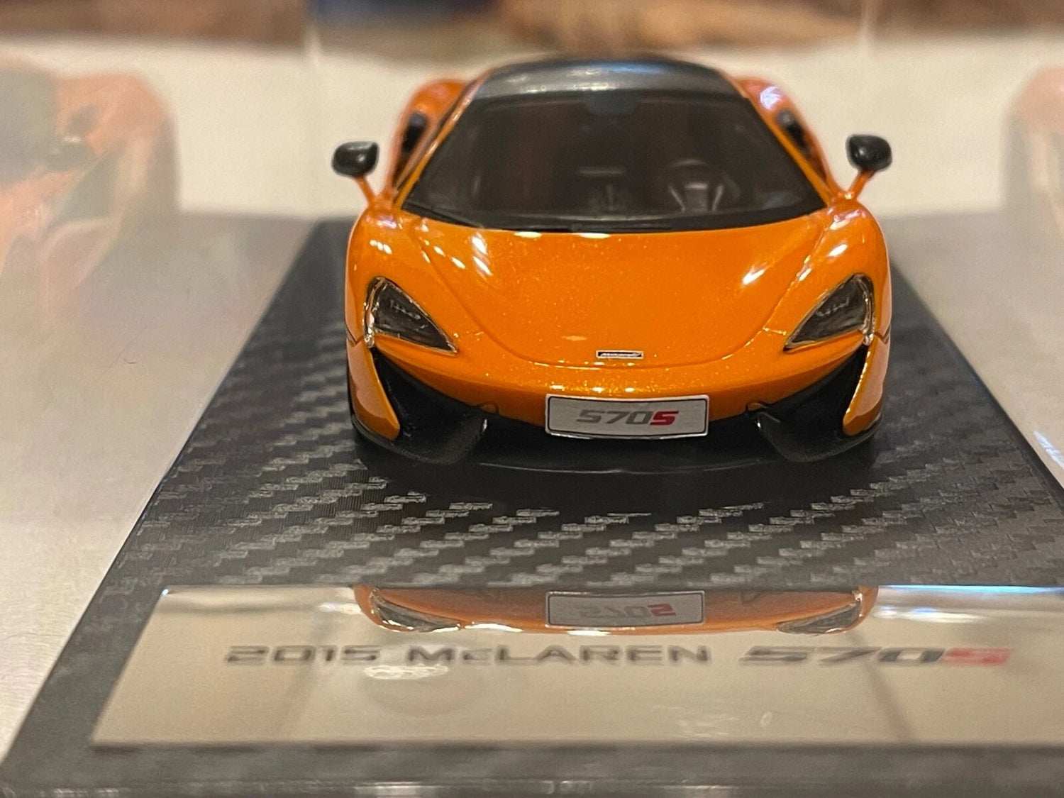 Truescale McLaren 570S Ventura Orange 2015 1/43 Scale Model