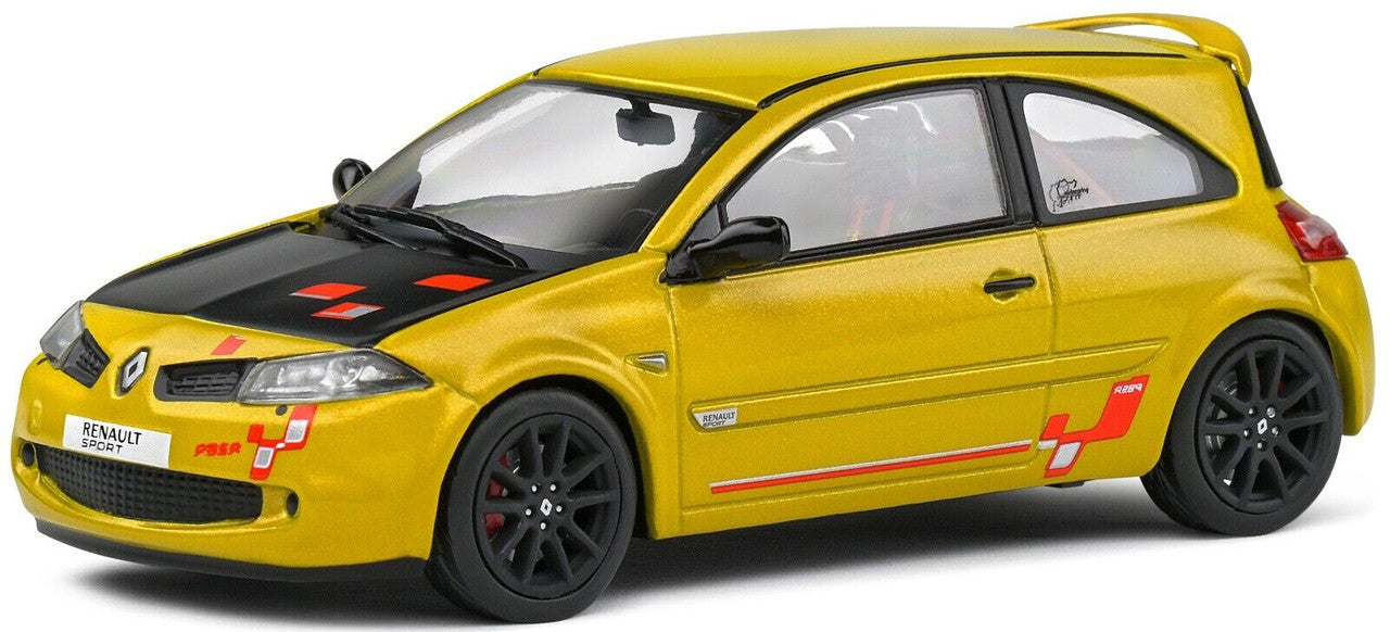 Solido Renault Megane R26-R Liquid Yellow 1/43 Scale