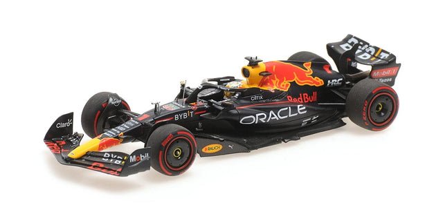 Minichamps F1 Red Bull Racing RB18 Max Verstappen World Champion 1st Spanish GP 2022 1/43 Scale Model