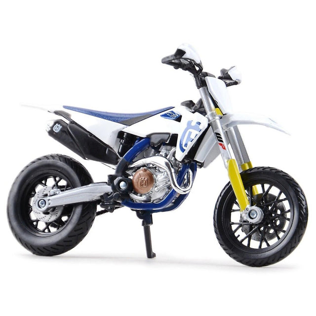 Bburago Husqvarna FS 450 Supermoto Toy Bike 1/18 Scale Model