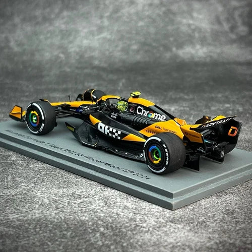 Spark Models F1 McLaren F1 Team MCL38 No.4 Winner Miami GP 2024 - Lando Norris 1/43 Scale Model