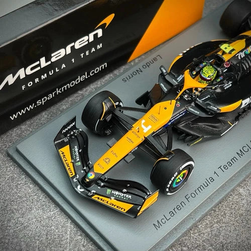 Spark Models F1 McLaren F1 Team MCL38 No.4 Winner Miami GP 2024 - Lando Norris 1/43 Scale Model