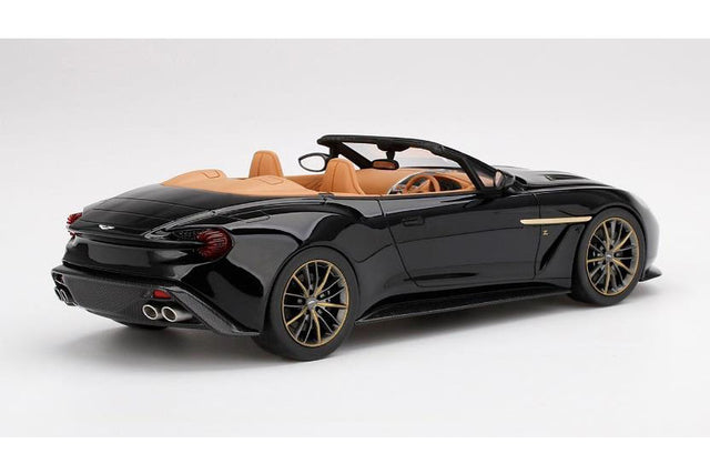 TSM Aston Martin Vanquish Zagato Volante Scorching Black 1/18 Scale Model Car