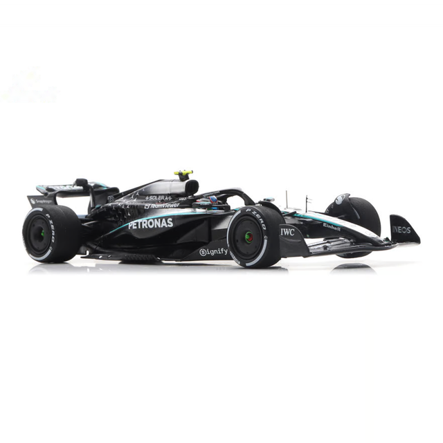 Spark Models F1 Mercedes F1 Team W16 No.12 Mercedes-AMG PETRONAS 4th Azerbaijan GP 2025 Kimi Antonelli 1/43 Scale Model